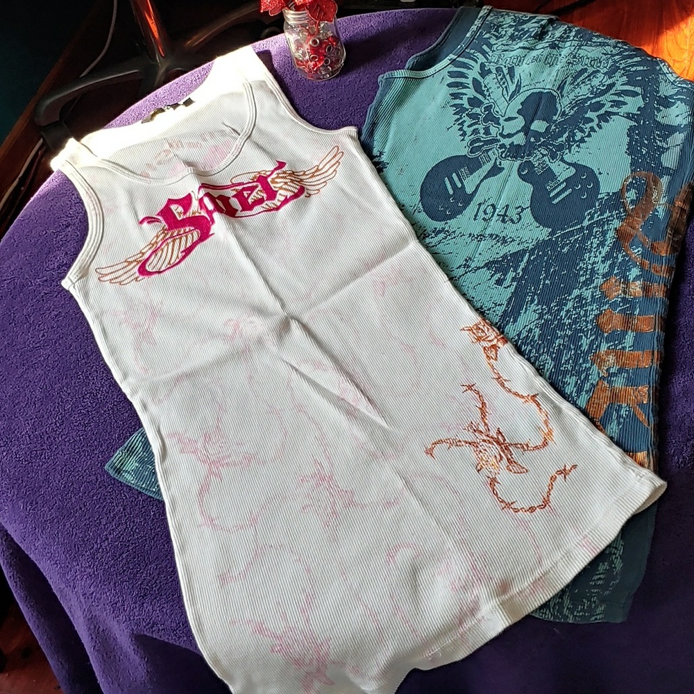 2 Christian Audigier Smet Tanks